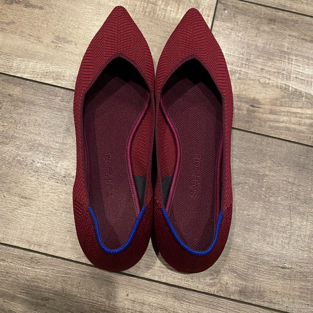 Rothy’s The Point Cabernet Herringbone